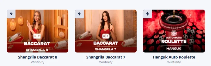Mr Bet Casino live games