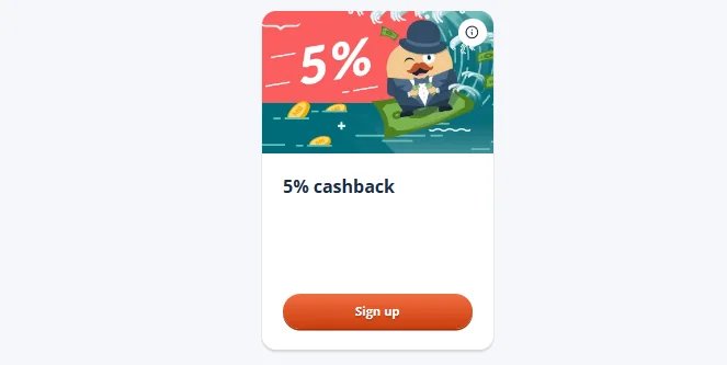 Mr Bet Casino cashback